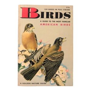 1956 Vintage American Birds Guide Book